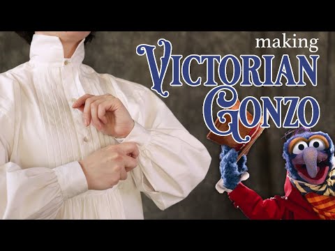 The Origins of the Sweat Shop: a Victorian Shirt for my Gonzo Cosplay