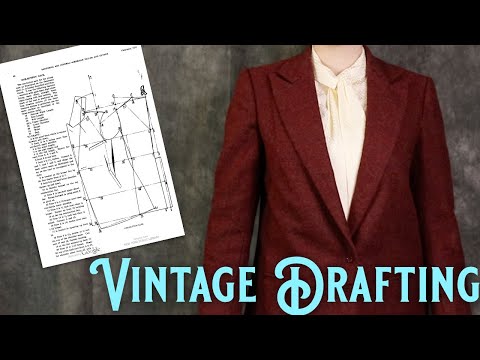 The Secrets of Drafting: Patterning a 1920s Men's Coat