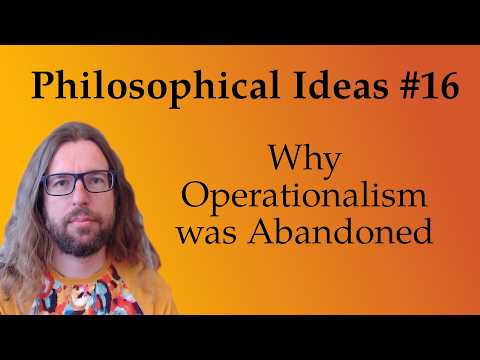 Why Operationalism was Abandoned