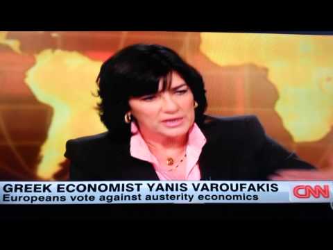 Interview with Christian Amanpour on  the effects of Austerity in crisis-hit Europe