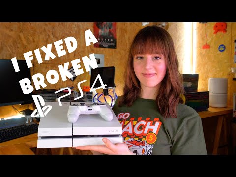 I Bought a Broken PS4 - Let's fix it and replace the HDD!