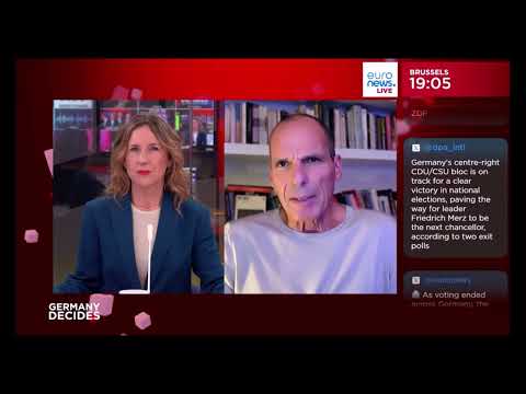 Yanis Varoufakis comments on the 2025 German election on euronews