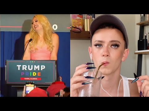 reacting to TRUMP PRIDE in asmr