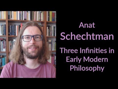 Anat Schechtman - Three Infinities in Early Modern Philosophy
