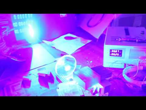 Destroying Stuff with MASSIVE 50W Blue Laser Array!!!