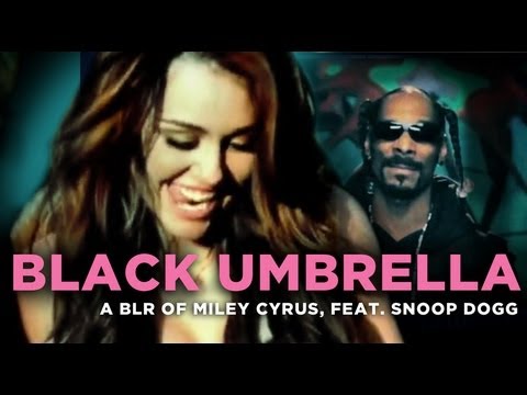 "BLACK UMBRELLA (The Right Stuff)", a bad lip reading of Miley Cyrus