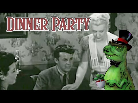 Dinner Party #dinosaurdinnertheatre #mst3k #mysterysciencetheatre3000 #rifftrax #dinnerparty