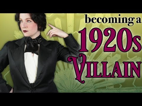 I Made a Villainous Vintage Suit using 1920s Women's Tailoring Instructions
