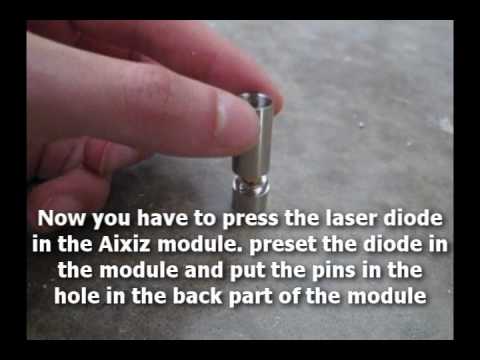 DIY: How To Build A 1W Burning Blue Laser Torch!