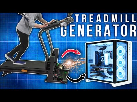 I Built a Treadmill Powered Gaming PC