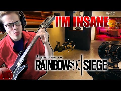 PLAYING RANKED R6 SIEGE WITH A GUITAR HERO CONTROLLER