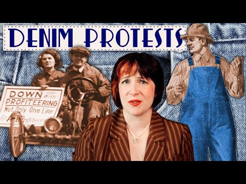 Protesting by Wearing Denim? Weird History of 1920