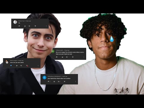Aidan Gallagher's Fans Attacked Me (Reading Mean Comments)