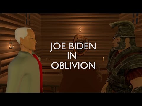 Oblivion NPC Joe Biden