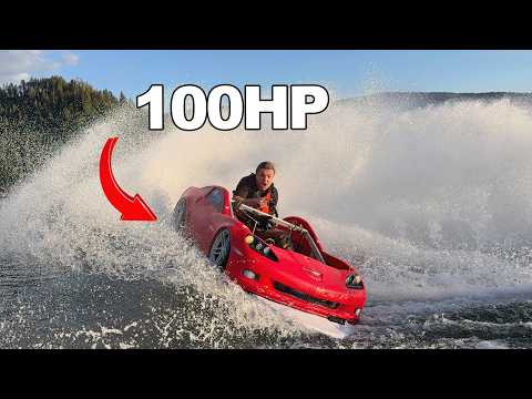 Corvette Mini Jet Boat BUILD It's So Fast!