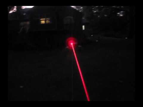 200mW Focusable Red Laser From BudgetGadgets