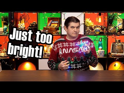 LED Christmas lights still annoy me. Let's try some more fixes.