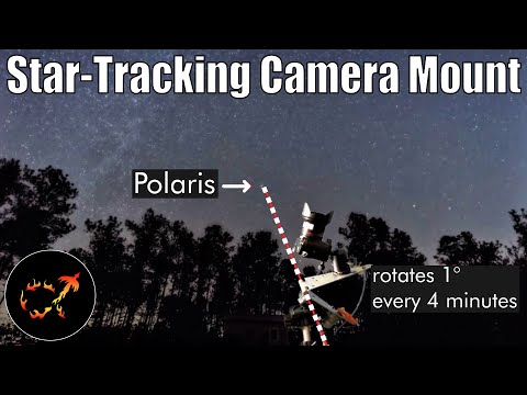 Star-tracking camera mount: Why it works and how to build one