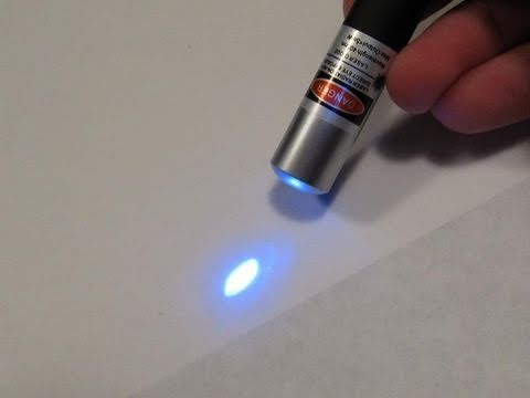 Blu Ray Laser Pointer from DealExtreme
