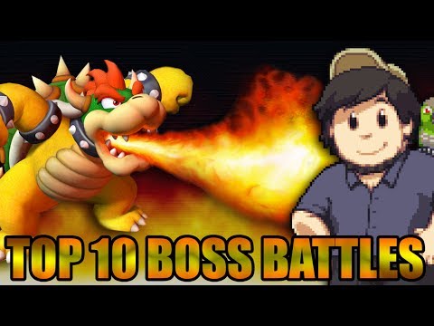 Top 10 Boss Battles - JonTron