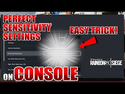 A TRICK TO FIND YOUR PERFECT SENSITIVITY ON CONSOLE