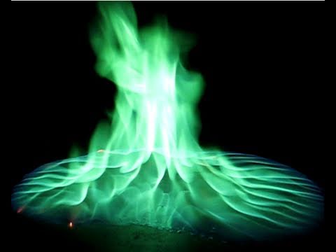How to Make Green Fire from Materials Found at Home