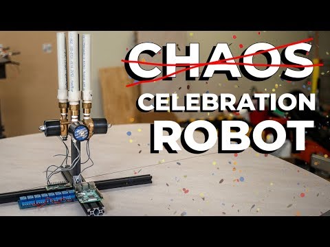 Million Subscriber Celebration Robot