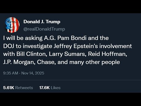trump demands epstein investigation