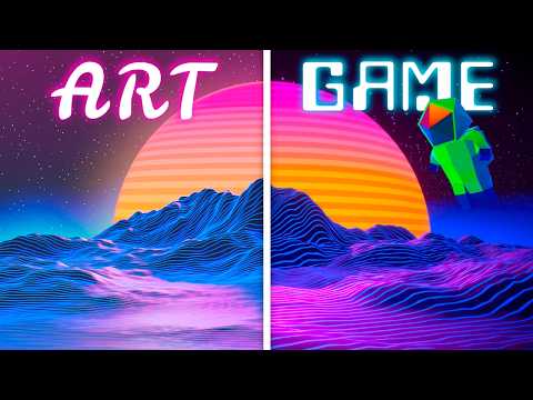 Developing a Shader Inspired by Vaporwave Art