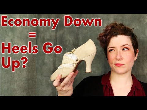 Does the Economy ACTUALLY Affect High Heel Height? Shoe Historian Reacts