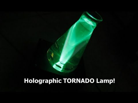 Laser TORNADO LAMP - The Lava Lamp of the Future!